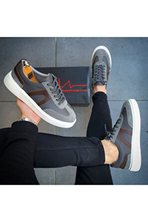 HAKİKİ DERİ RAHAT GÜNLÜK ERKEK AYAKKABI YENİ SEZON SNEAKER GÇALP040324