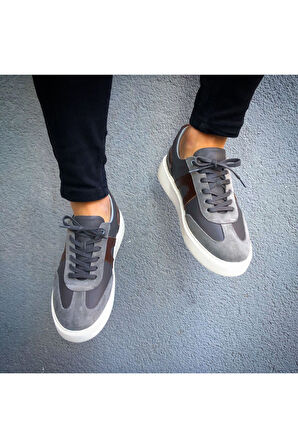 HAKİKİ DERİ RAHAT GÜNLÜK ERKEK AYAKKABI YENİ SEZON SNEAKER GÇALP040324