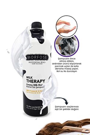 Morfose Milk Therapy Süt Proteinli Şampuan 1000 Ml