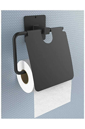 Siyah Kapaklı Tuvalet Kağıdı Tutacağı, Siyah Kapaklı Tuvalet Kağıdı Askısı