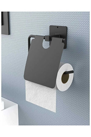 Siyah Kapaklı Tuvalet Kağıdı Tutacağı, Siyah Kapaklı Tuvalet Kağıdı Askısı