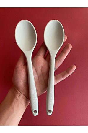 silikon 20 cm 2'li kaşık seti