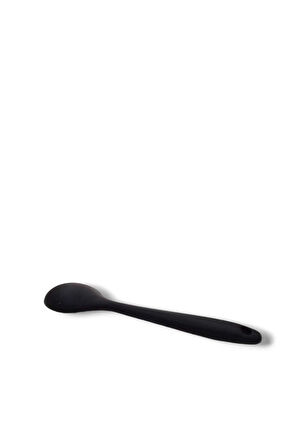 İvory silikon tatlı yemek kaşığı SİYAH (20cm) 1 ADET