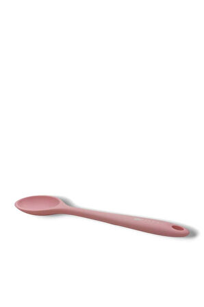 İvory silikon yemek kaşığı PEMBE (27,5 cm) 1 ADET