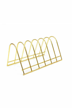 metal gold ferforje tabaklık- tabak standı