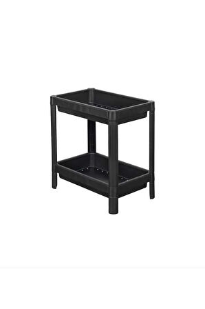 2 Katlı Plastik Ayrılabilir Makyaj Organizeri