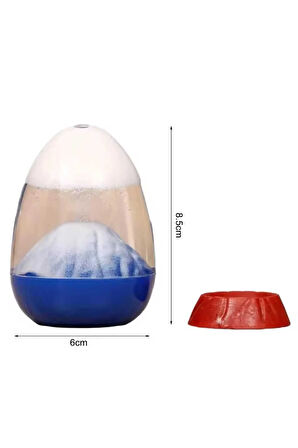 volkanik figürlü kum fırtınası ev ofis dekoratif obje volkanik hediyelik