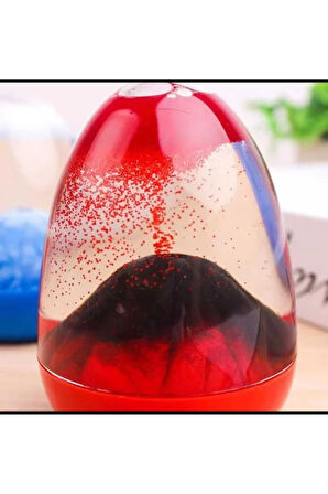 volkanik figürlü kum fırtınası ev ofis dekoratif obje volkanik hediyelik