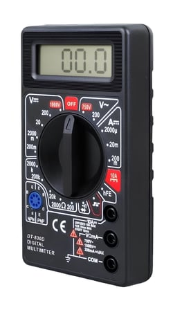DT830D Dijital Multimetre Avometre Voltaj Akım Direnç Ölçer Elektrik Elektronik Ölçü Aleti Diyot Test Cihazı