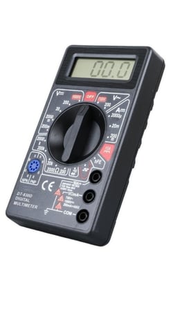 DT830D Dijital Multimetre Avometre Voltaj Akım Direnç Ölçer Elektrik Elektronik Ölçü Aleti Diyot Test Cihazı