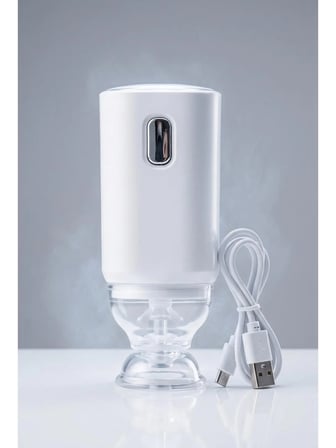 90W Gıda Vakum Makinesi USB Şarjlı Elektrikli Vakum Pompası Taşınabilir Vakumlama Cihazı + 4 Adet 30x34 cm Vakum Poşeti