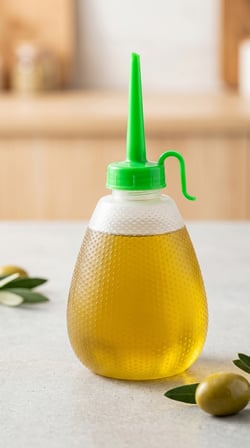2'li 150 ML Huni Ağızlı Yağlama Şişesi – Motor Yağı, Makine Yağı ve Silikon İçin Damlalıklı Plastik Yağdanlık