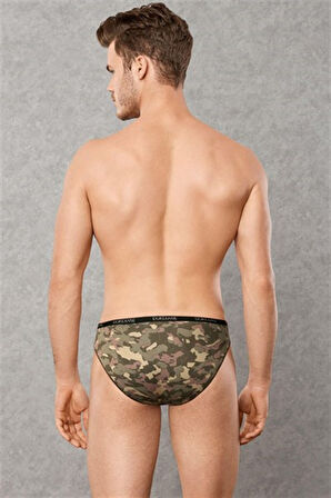 Doreanse Erkek  Modal Baskılı Külot Slip 1335