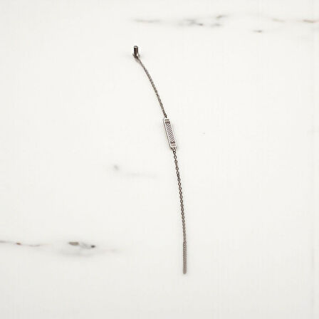 Filistin Tasarımlı Şık Çelik Bileklik