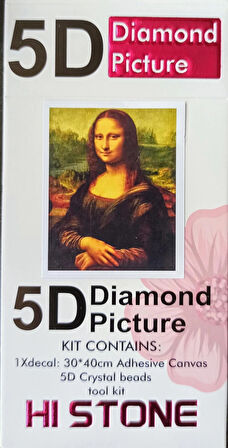 Boncuklu Goblen 5d Taşlı Mozaik Elmas Goblen Diamond Picture Kıt 30x40 Tamamı Yuvarlak Boncuklu