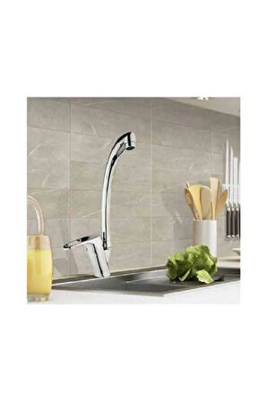 Banyo Lavabo Musluğu Çeşmesi Bataryası Çift Girişli Sıcak Soğuk 5 Yıl Garantili