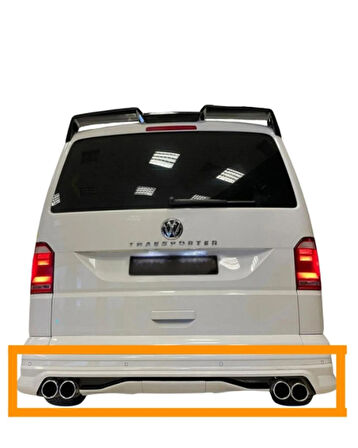 TRANSPORTER 2015-2024 ARKA TAMPON EKİ (( BOYASIZ )) (( EGZOZLAR HARİÇ ))