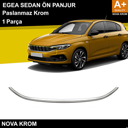 Fiat Egea SD Krom Ön Panjur Çıtası 2020 Üzeri