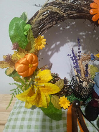 SONBAHAR RUSTİK KAPI ÇELENGİ