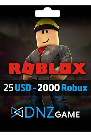 Gift Card 25 Usd 2000 Robux