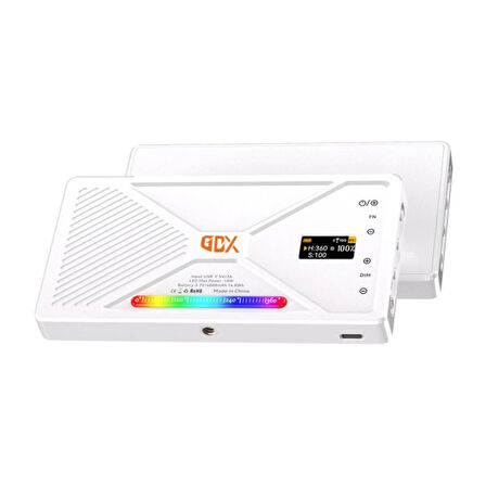 GDX CF-135 II RGB Mini Mobil Fotoğrafçılık ve Video 10W Led Dolgu Işığı