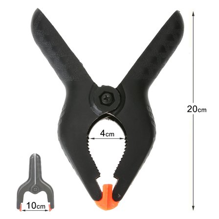GDX FX8 Fon Tutucu 4'lü Mandal Clamp Profesyonel Arka Plan Sabitleme Mandalı