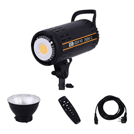 Gdx HD-200II C BiColor Led Video Işığı
