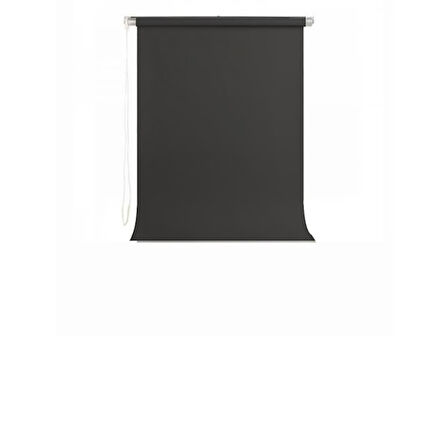 GDX Kumaş Siyah Fon Perde 65x120 cm, Boru, Makara, Zincir