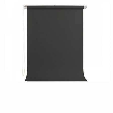 GDX Kumaş Siyah Fon Perde 90x120 cm, Boru, Makara, Zincir