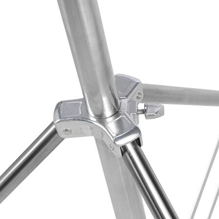 Gdx LS-260D Gümüş Kalın Işık Ayağı (260 cm)