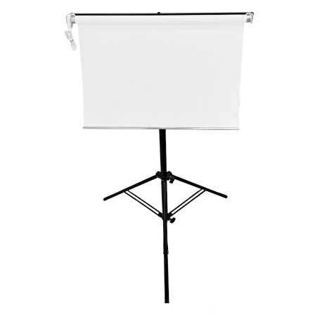 GDX Kumaş - Seyyar Vesikalık Beyaz Renk Fon Perde 190x400 cm