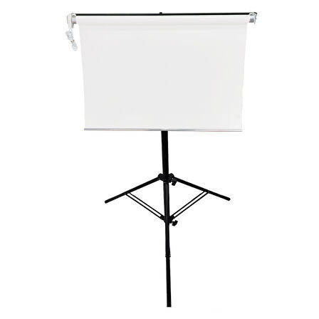 GDX Kumaş - Seyyar Vesikalık Beyaz Renk Fon Perde 135x200 cm