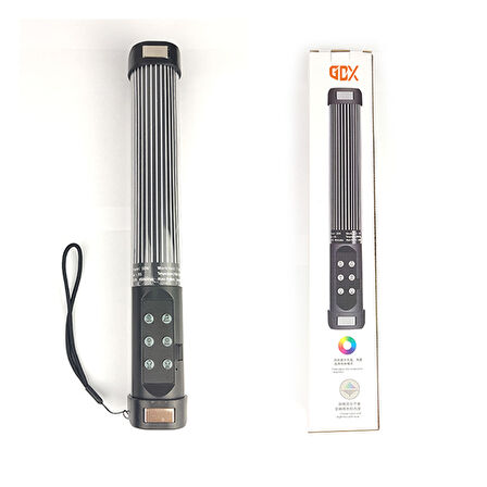 Gdx TB-30 II RGB Led Video ve Fotoğraf Tüp Dolgu Işık (Uzunluk: 30 cm)