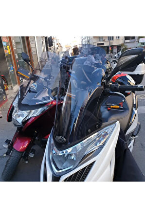 Kymco G Dink 150 250i Siperlik Ön Cam 2013 Model 66cm Açıkfüme Renkli 4mm