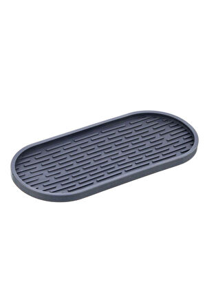 Oval Silikon Yağdanlık Yağlık Standı Altlık Çok Amaçlı Organizer Sunumluk Sabunluk Altlığı