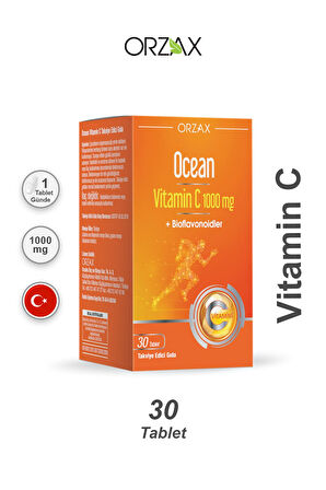 Ocean Vitamin C 1000 mg 30 Tablet