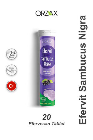 Ocean Efervit Sambucus Nigra Efervesan 20 Tablet