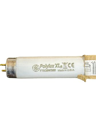 General Electric Polylux XLR 30W 860 6400K (Beyaz Işık) G13 Duylu T8 Floresan (2 Adet)