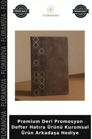 Premium Deri Promosyon Defter Hatıra Ürünü Kurumsal Ürün Arkadaşa Hediye
