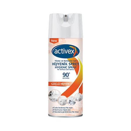 Activex Yüzey ve Kumaşlar İçin Hijyenik Spreyi