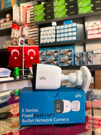 Unv IPC2124LB-AF28-DL-E 4mp 2.8mm Dual-Lıght Eco Bullet Sesli Ip Kamera