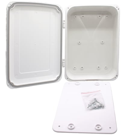 Baff Abs Plastik Dış Mekan Kamera,Swich, Nvr-Dvr Saha Panosu 210X300X125 mm – IP65 Su Geçirmez Kamera ve Elektrik Bağlantı Kutusu