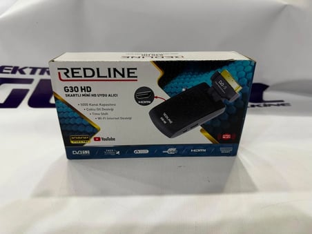 Redline G30 Mini HD Uydu Alıcısı Full HD Hem HDMI Hem Scart Girişli Tüplü ve LCD TV Uyumlu TKGS Otomatik Güncellemeli