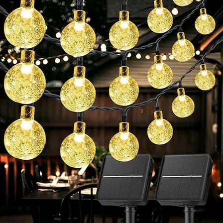 7M 50 Led Solar Led İşık