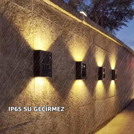 Solar 4 Ledli 11cm Duvar Aydınlatması