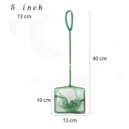 Akvaryum Balık Yakalama Kepçesi 5 inç 13 cm