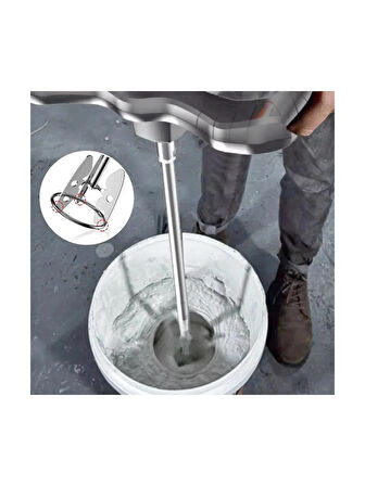 Alman Tasarımı Yeni Nesil Profesyonel 5000W Yeni Nesil Boya Harç Karıştırıcı 4800 D/dk