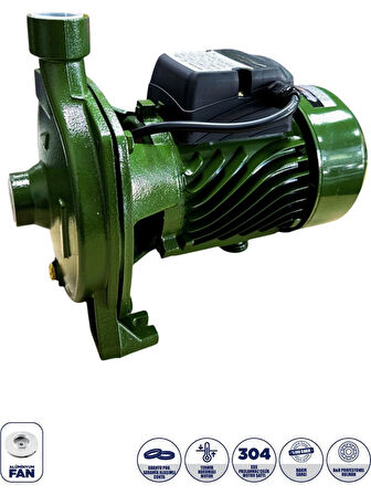 1.5 Hp - 1.0 Kw Alman Tasarımı Elektrikli Otomatik Set Bahçe Ev Pompası Su Pompası CPM158