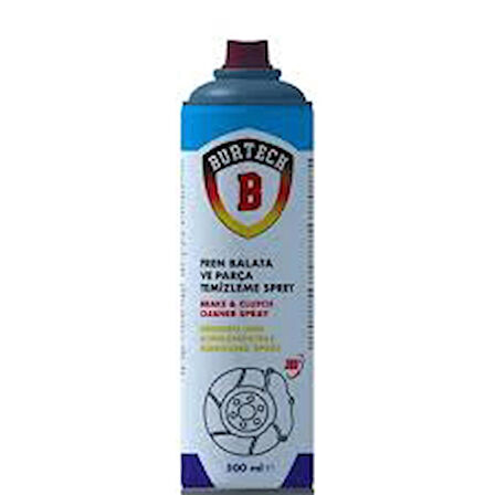 BURTECH 500 ML FREN BALATA VE PARÇA TEMİZLEME SPREY 