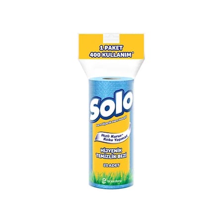 Solo Kağıt Temizlik Bezi